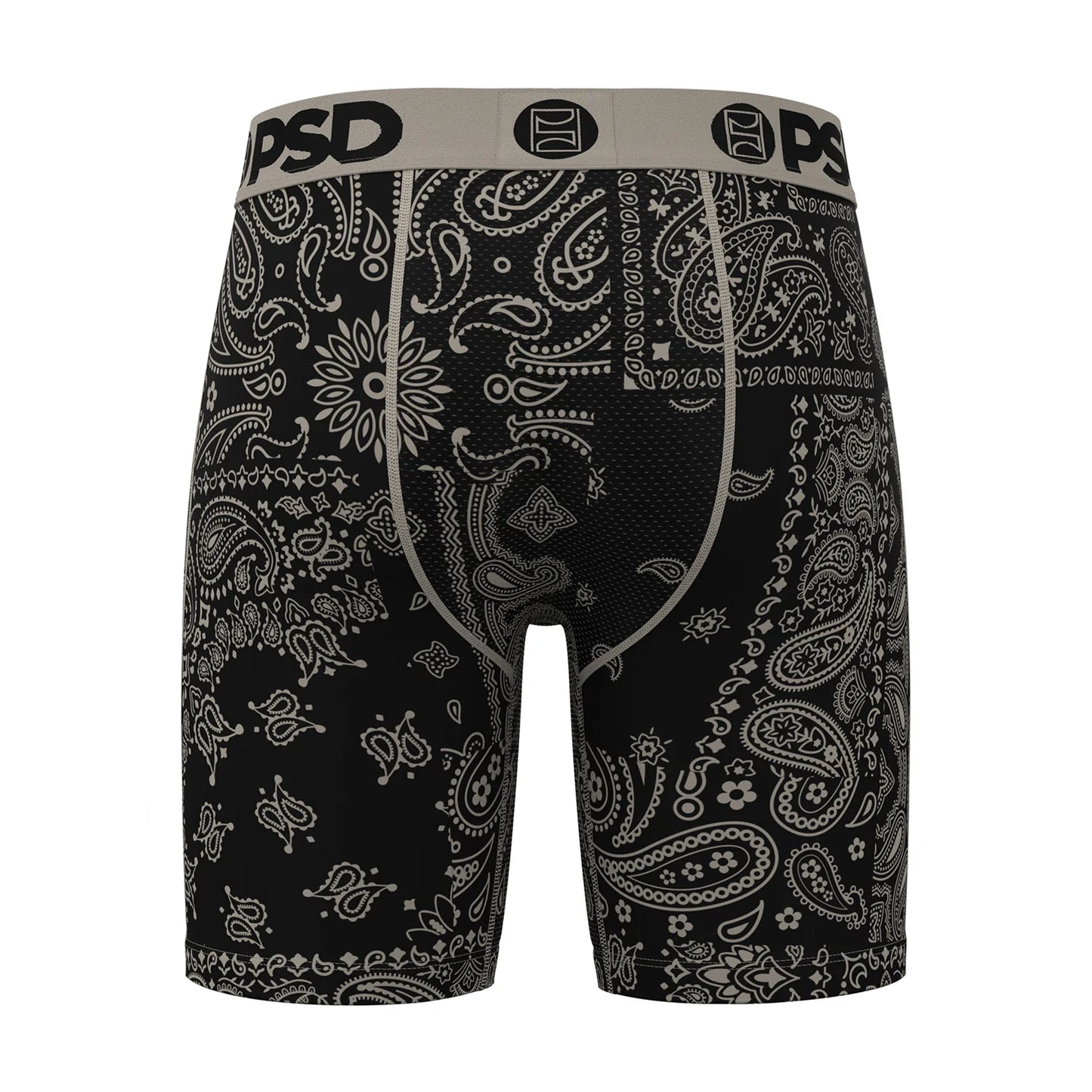 Khaki Paisley - Mens