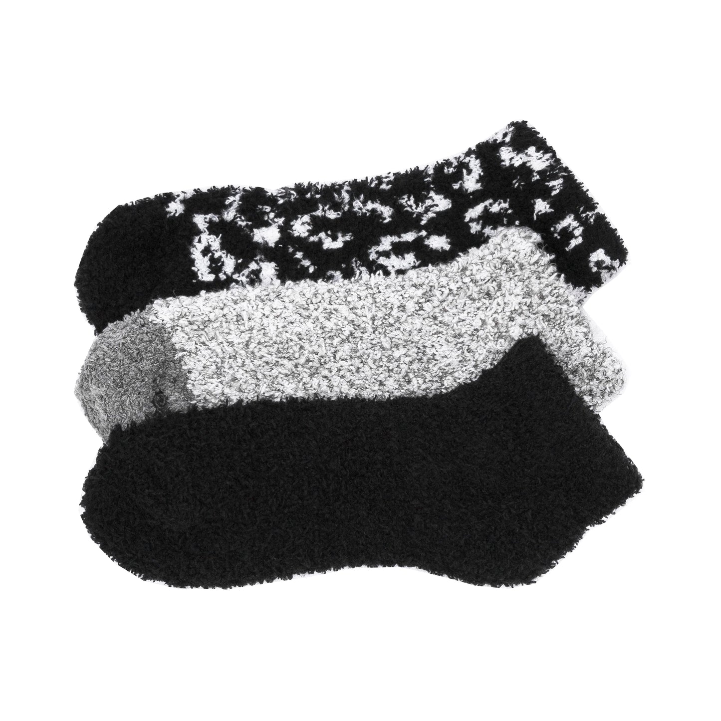 3 Pack Small Fuzzy No Show