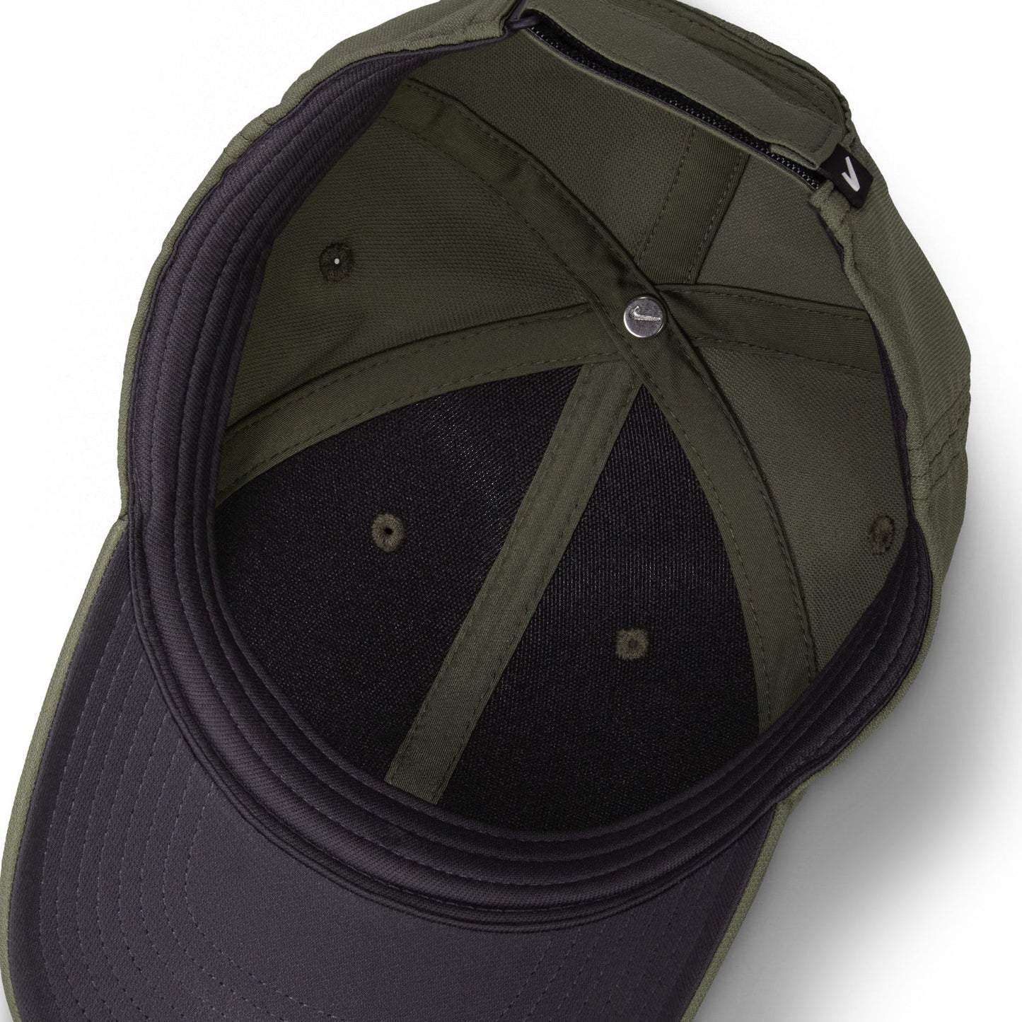 Nike Dri-Fit Club Cap Structured Swoosh Performance Strapback