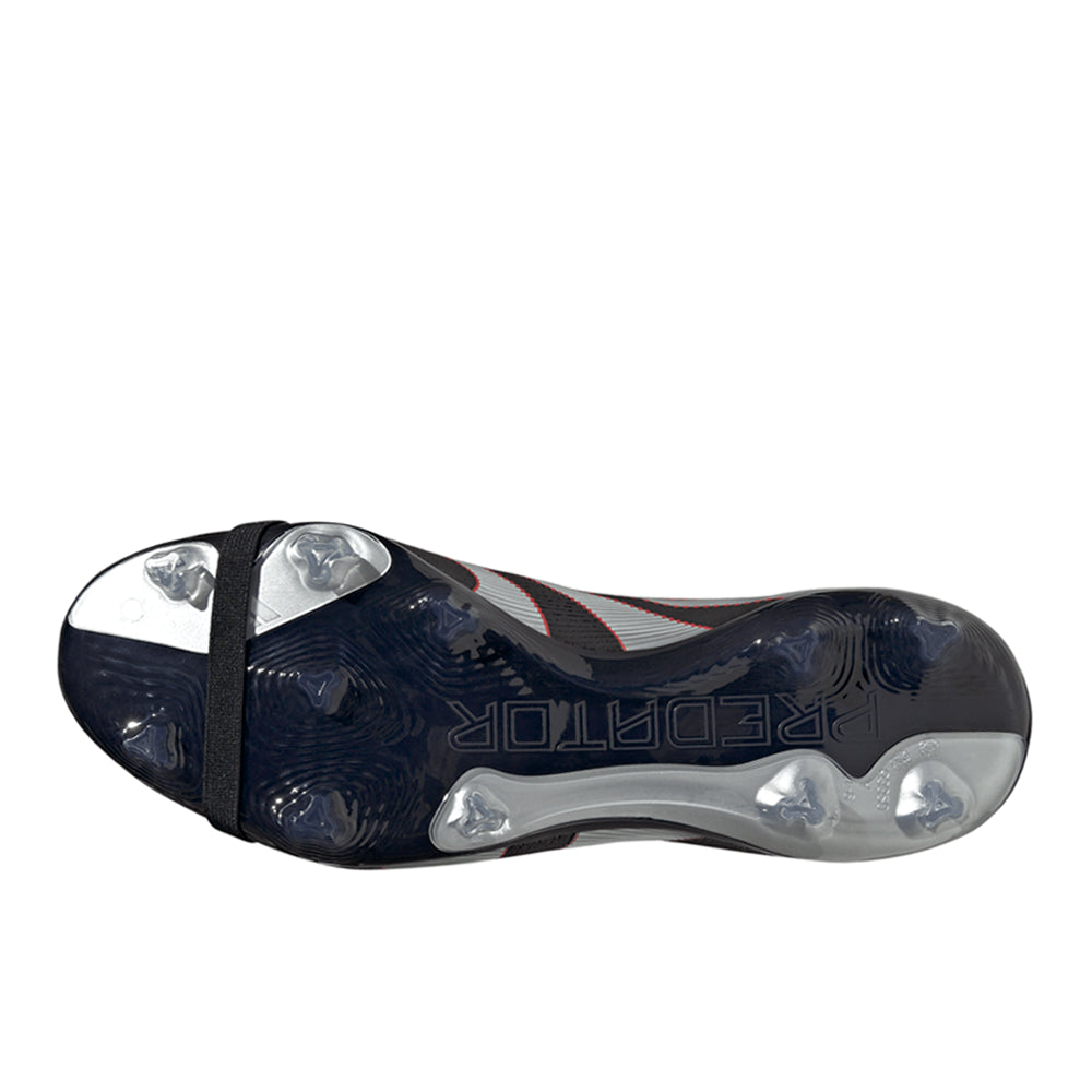 Predator Obsidian Strike Fold-Over Tongue Firm Ground/Multi Ground Soccer Cleats