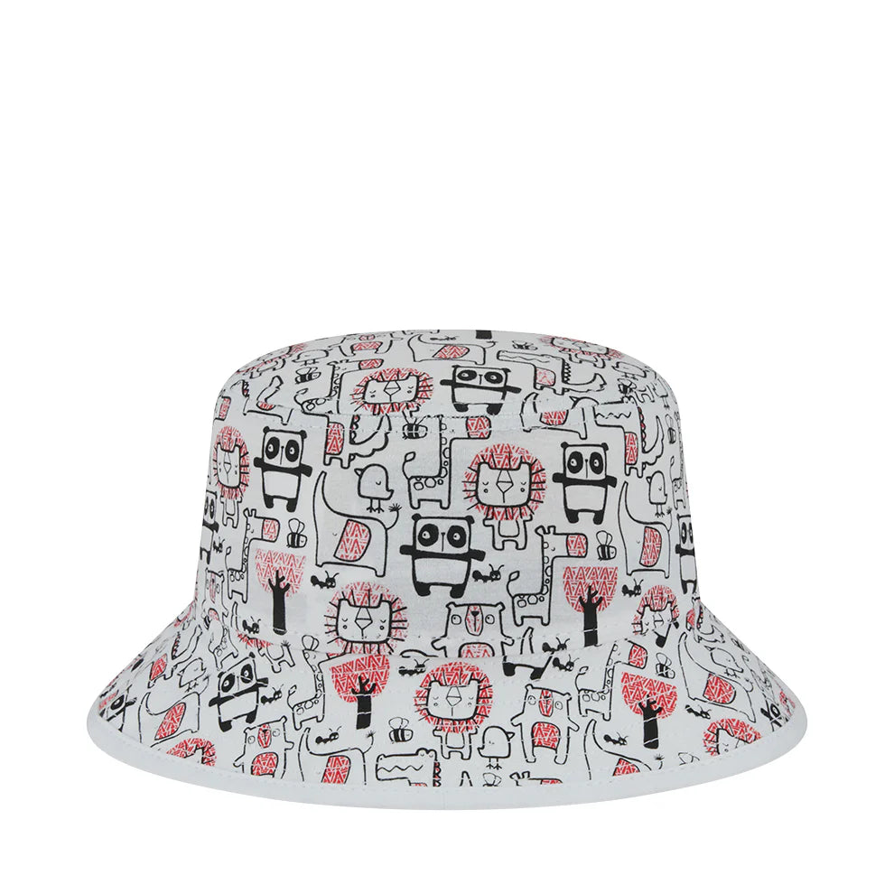 Bulls Zoo AOP Bucket OTC - Kids