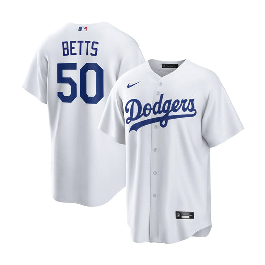 2026 Dodgers Replica Betts Home Jersey - Mens