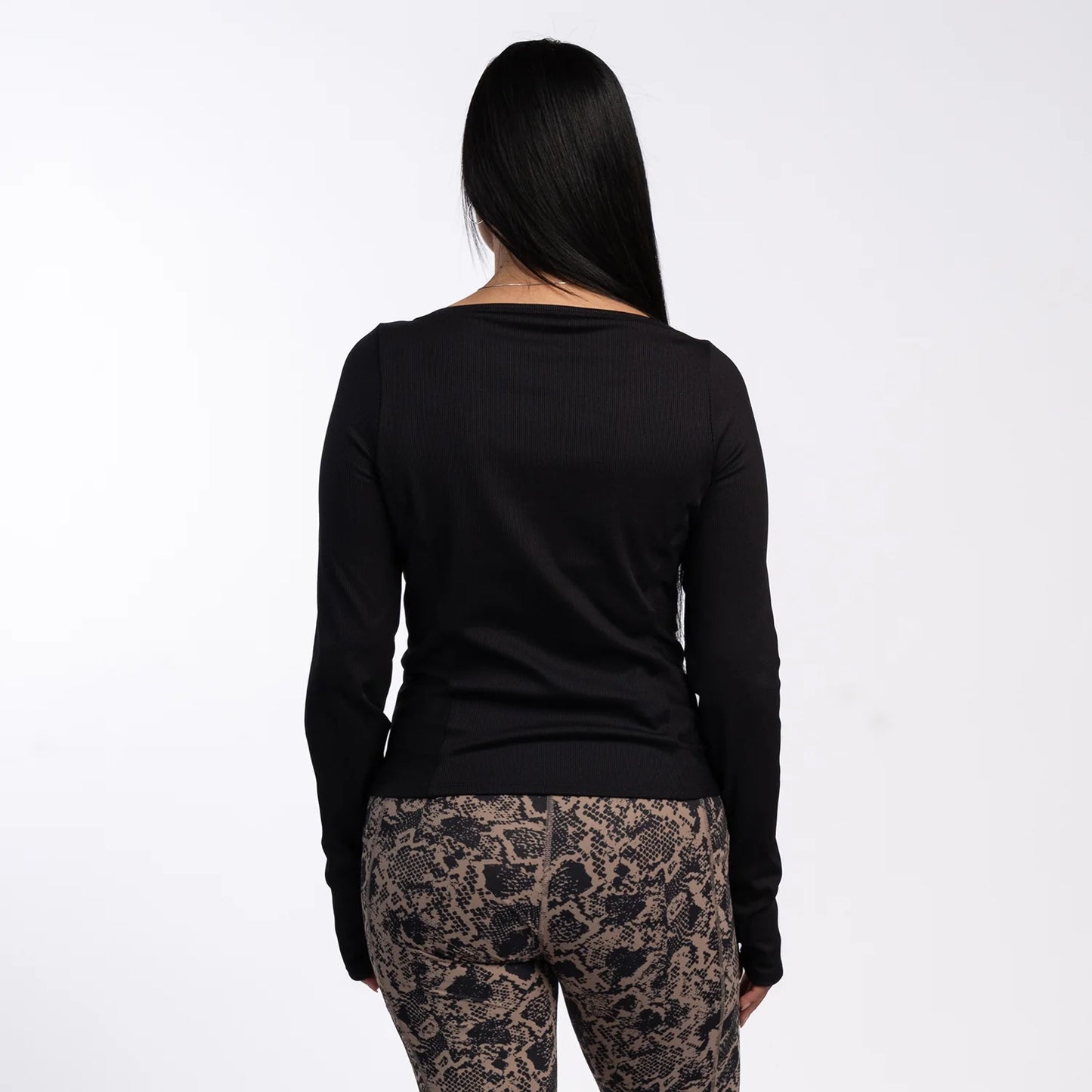 Power Ribbed LS - Womens