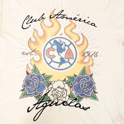 Club America Fire & Roses Tee -Mens