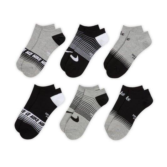 6 Pack Unisex Everyday Lightweight WGFX No Show