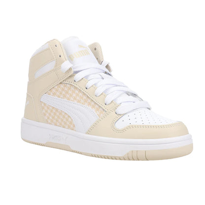 Rebound Layup Houndstooth High Top Sneakers