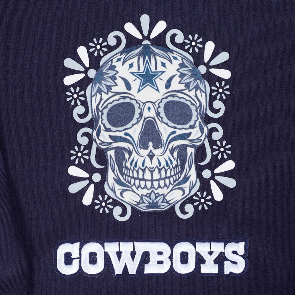Dallas Cowboys Eternal Skull Hoodie - Mens