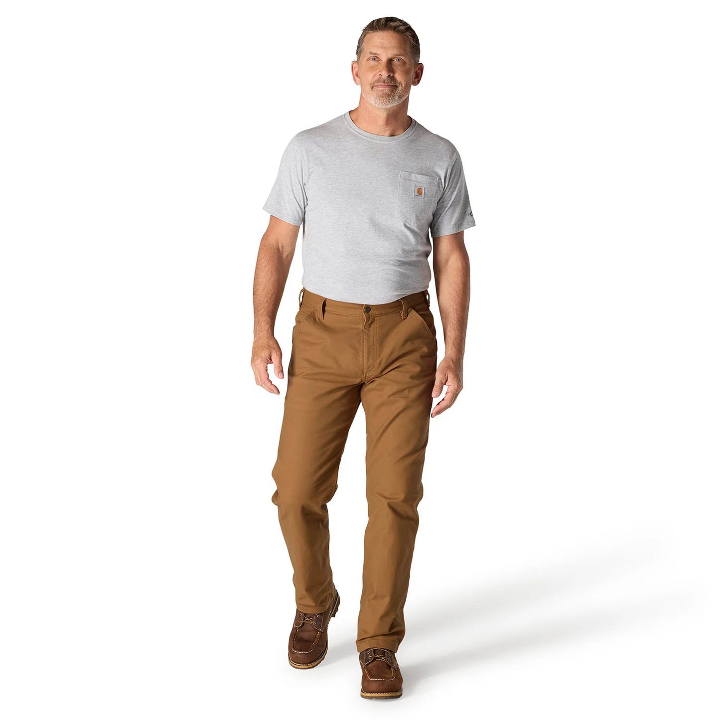Loose Straight Rugged Flex Duck Dungaree -Mens