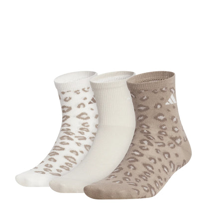 3 Pack Medium Leopard Luxe High Quarter