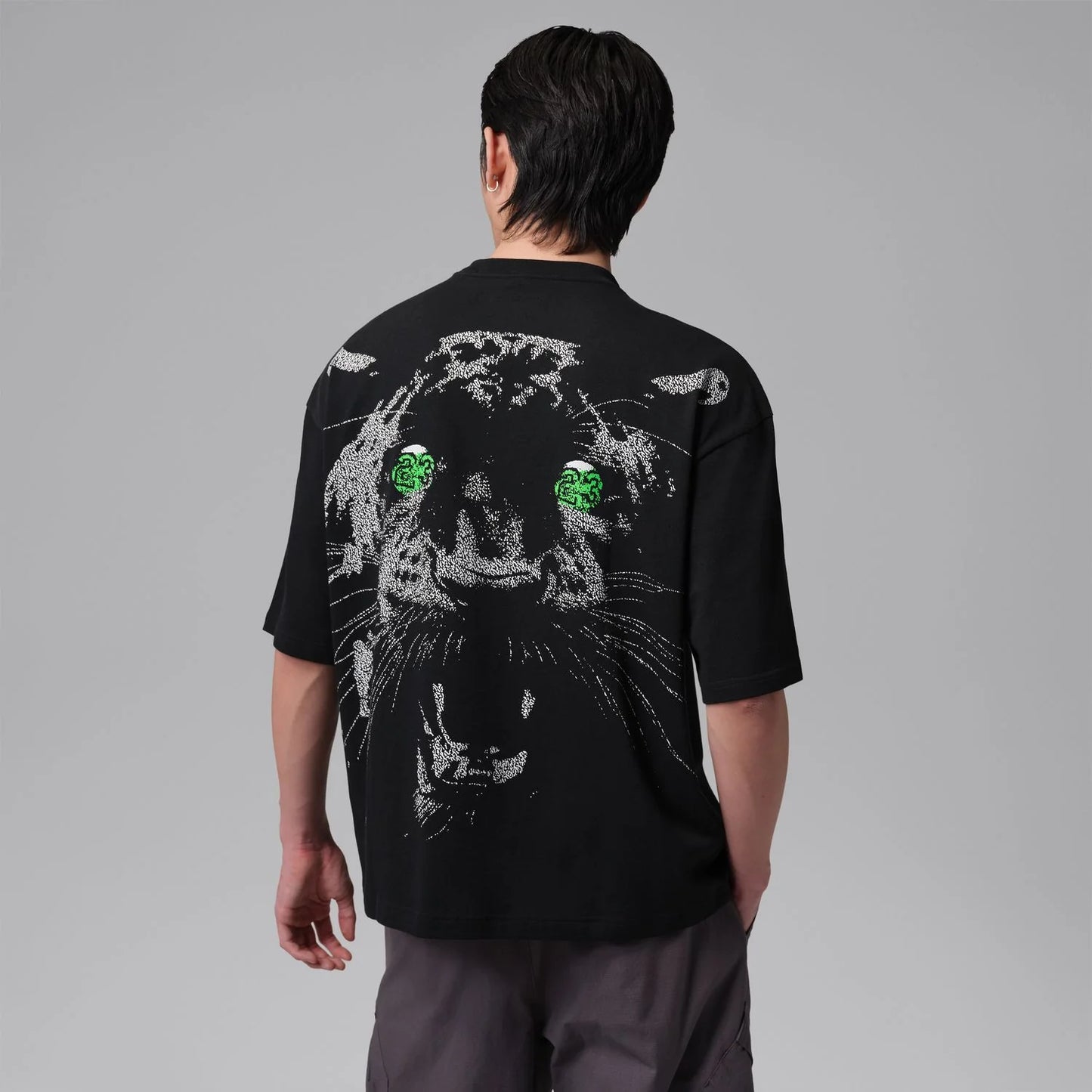 MJ Oversized SS Bcat Crew -Mens