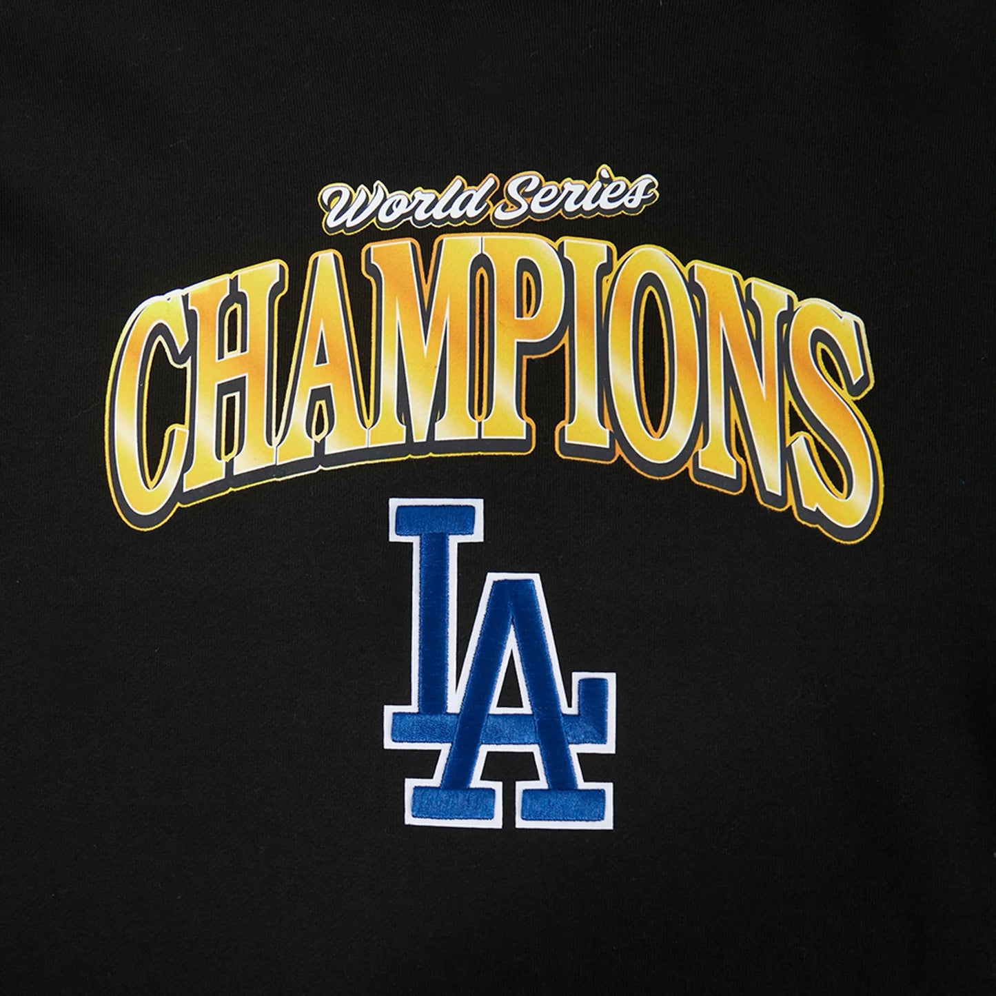 Dodgers World Series 2025 Champions PO Hoody -Mens