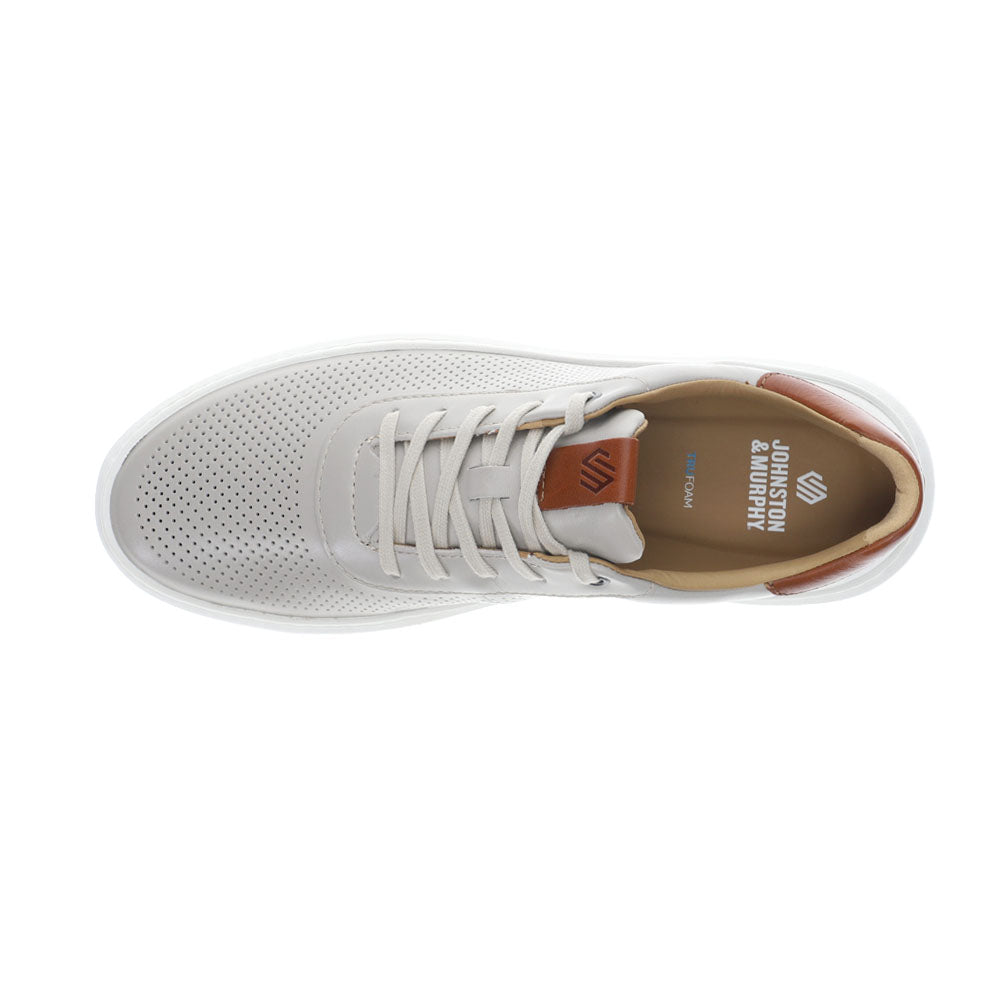 Anders Perforated U Throat Lace Up Sneakers