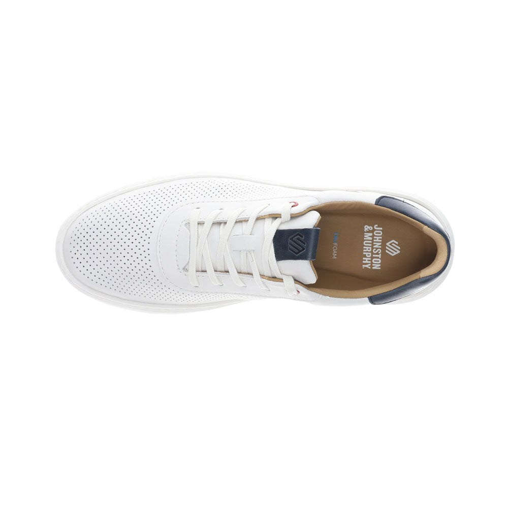 Anders Perforated U-Throat Lace Up Sneakers