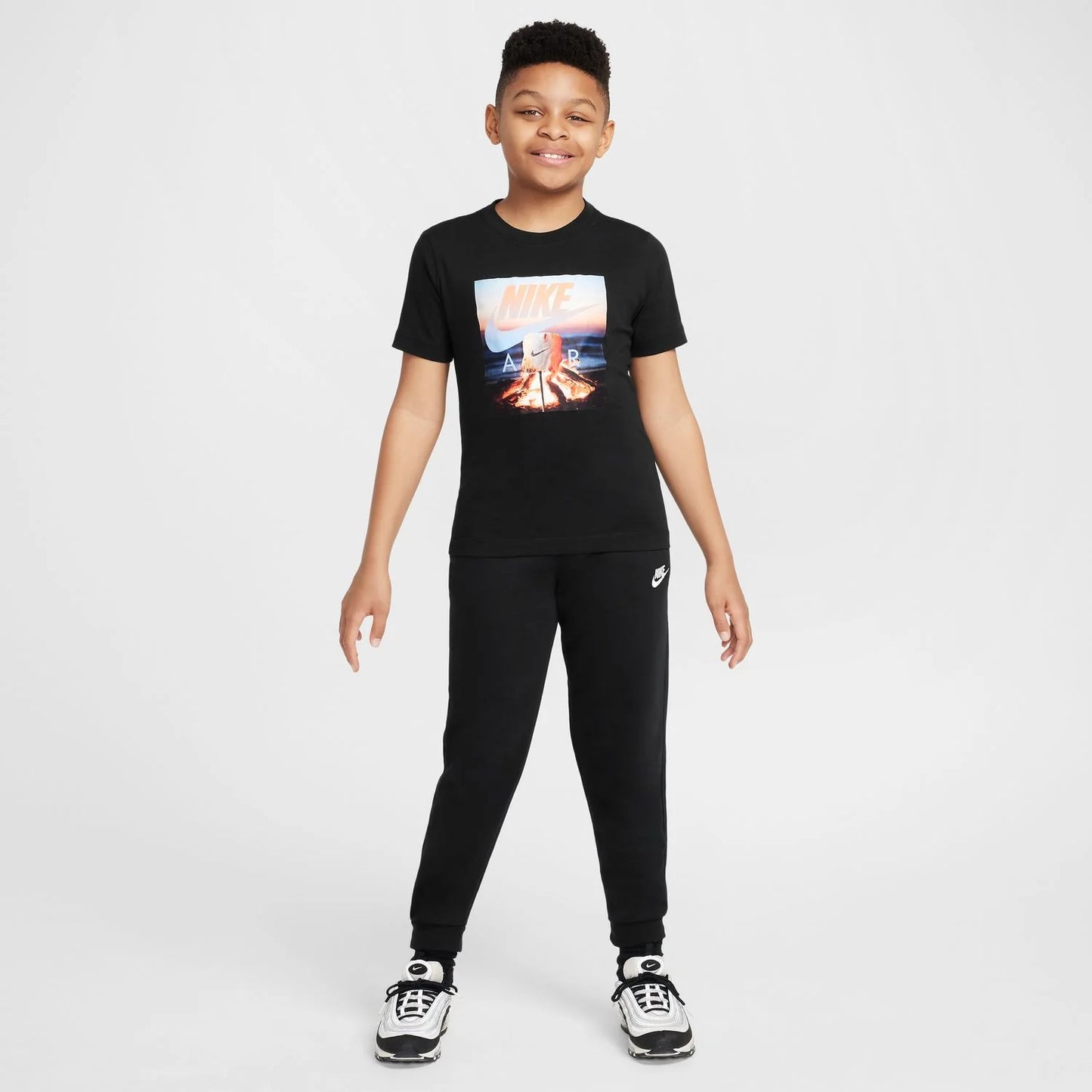 Bonfire Photo Tee - Youth