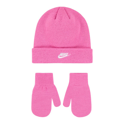 Kids Futura Beanie & Glove Set