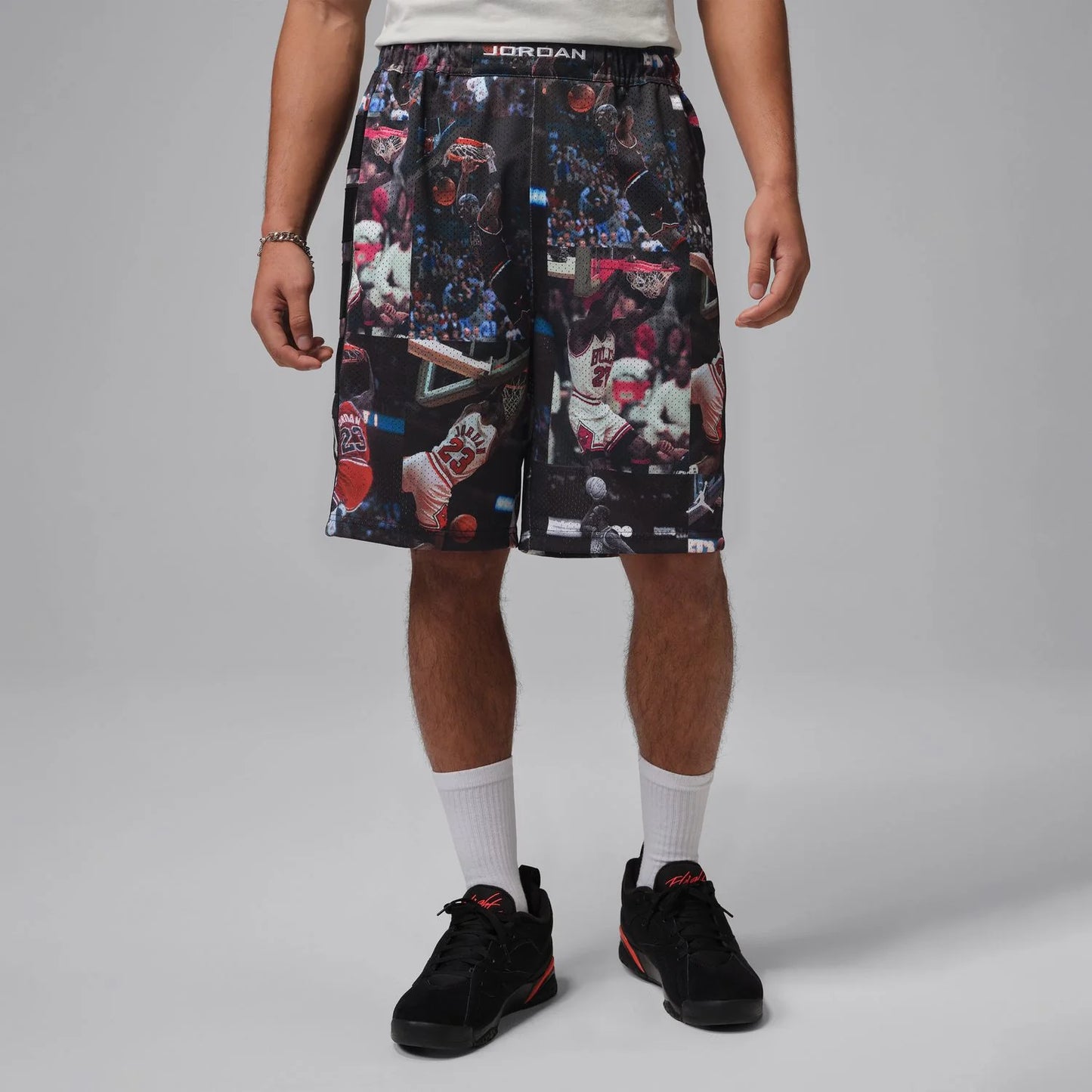 MJ AOP Mesh Shorts