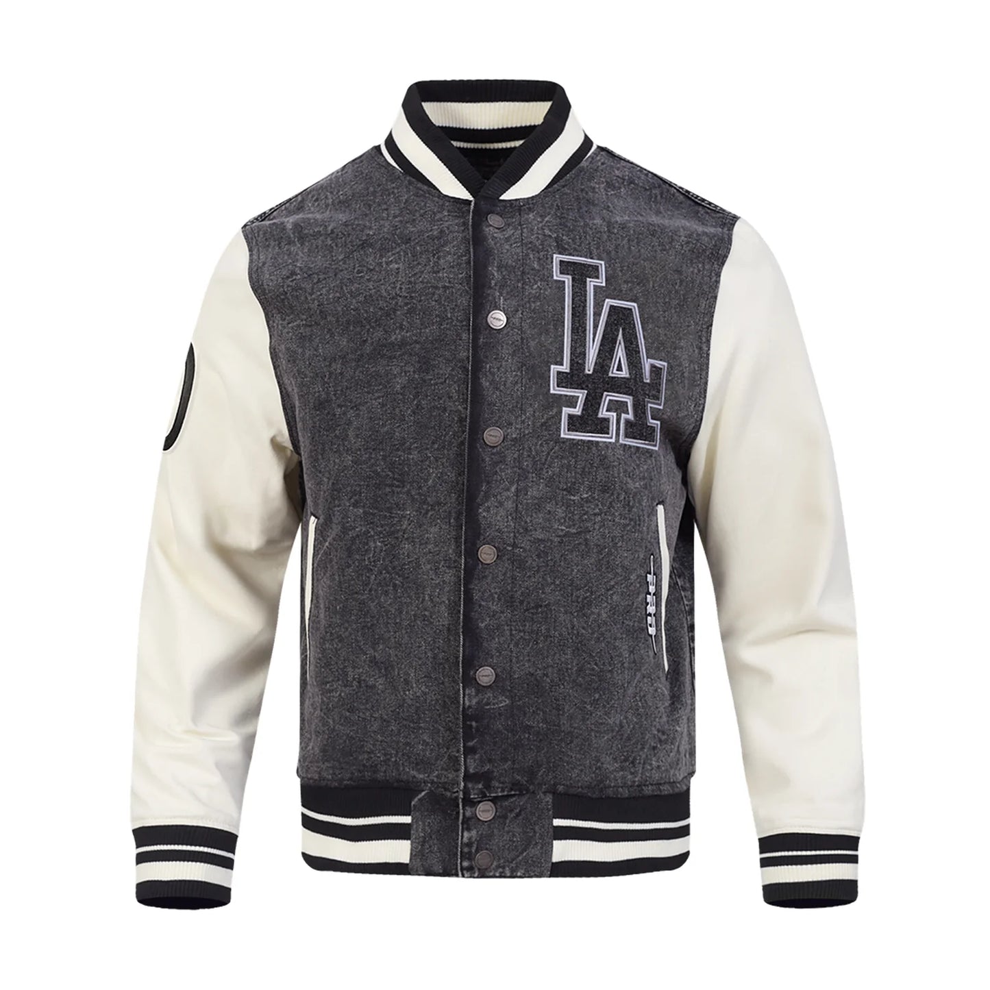 Los Angeles Dodgers Varsity Black Jacket -Mens