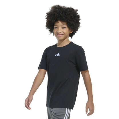 Small Embroidered Logo Tee - Youth