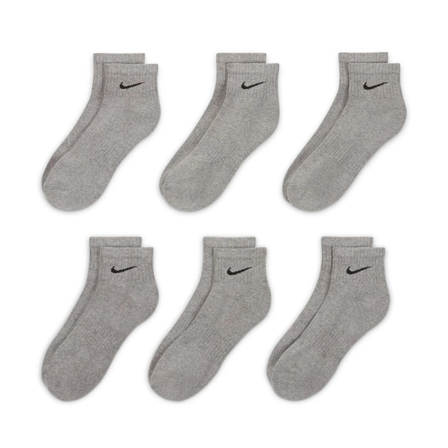 6 Pack Unisex Everyday Cushion Quarter
