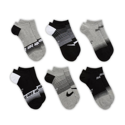 6 Pack Unisex Everyday Lightweight WGFX No Show