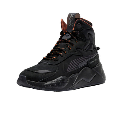 Rs-X Mid Black Ice Lace Up Sneakers