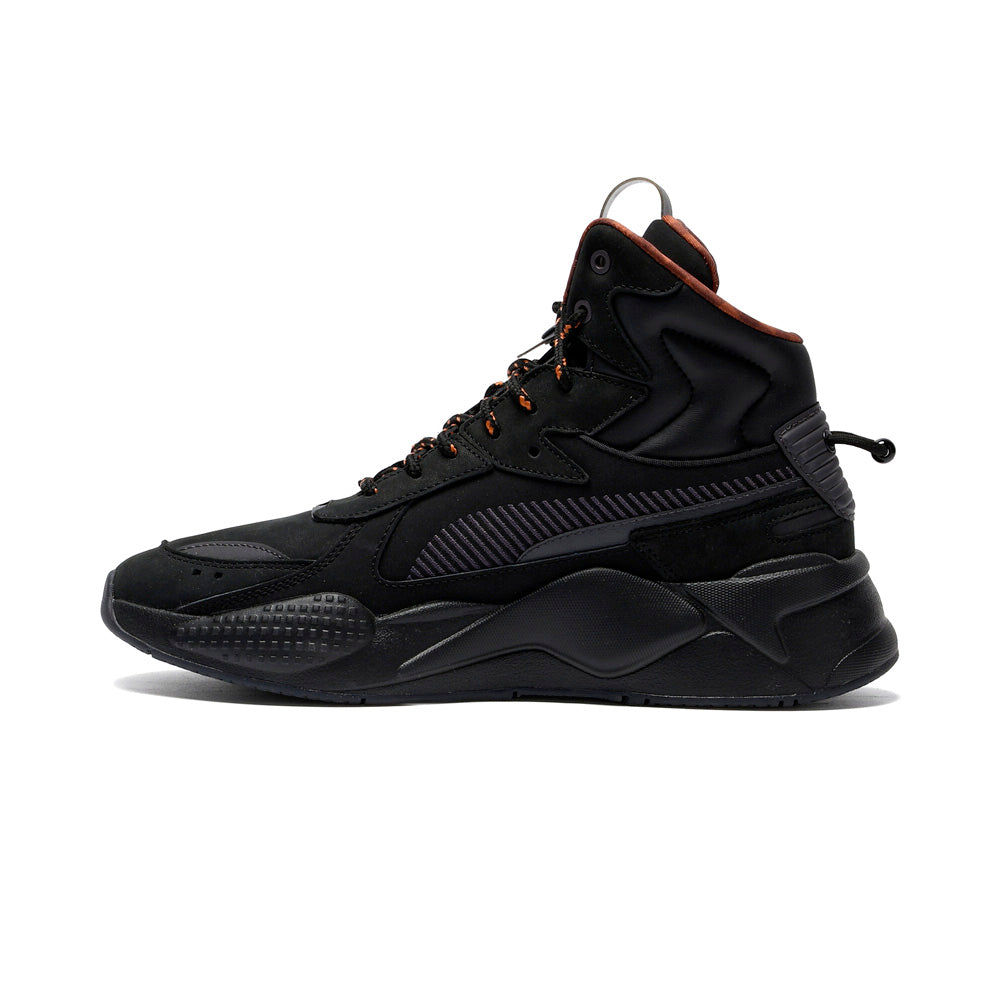 Rs-X Mid Black Ice Lace Up Sneakers