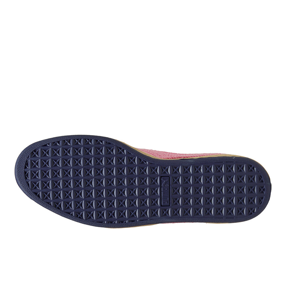 NAHMIAS Suede Crochet Lace Up Sneakers