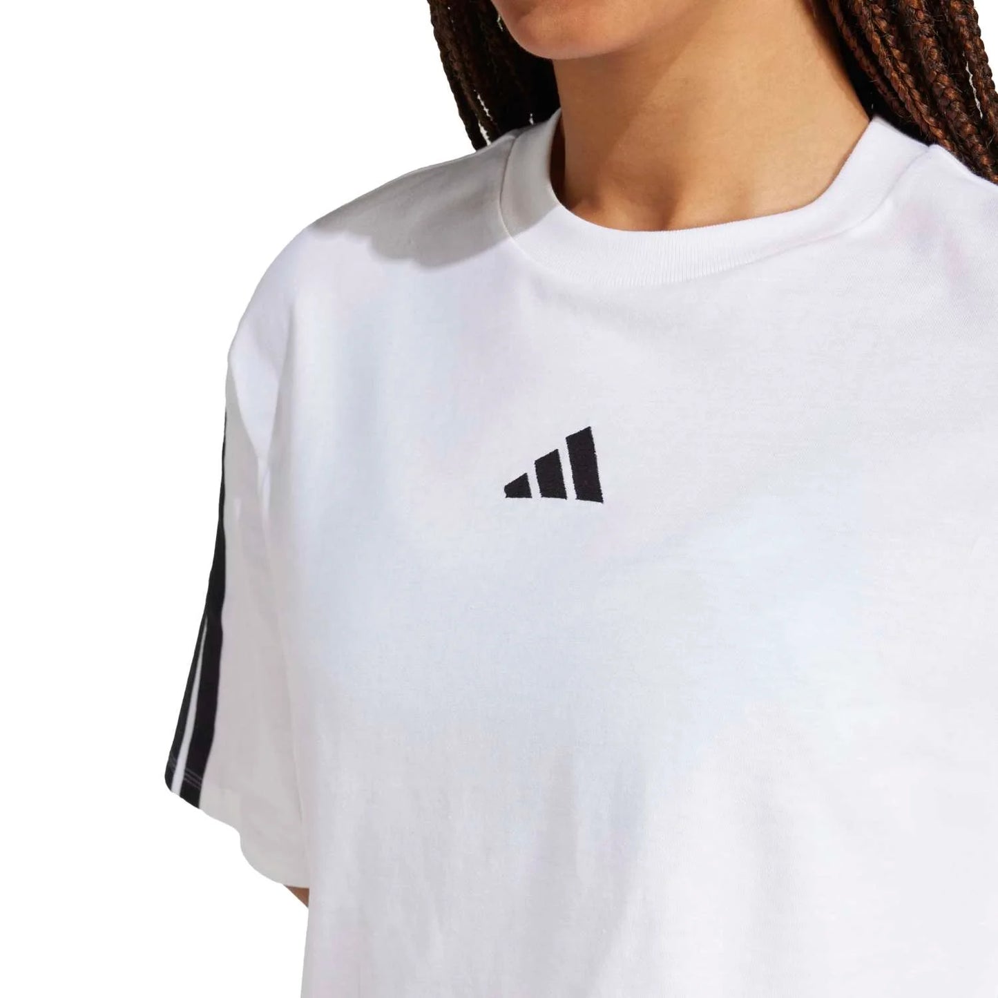 Essentials 3-Stripes Loose T-Shirt - Womens