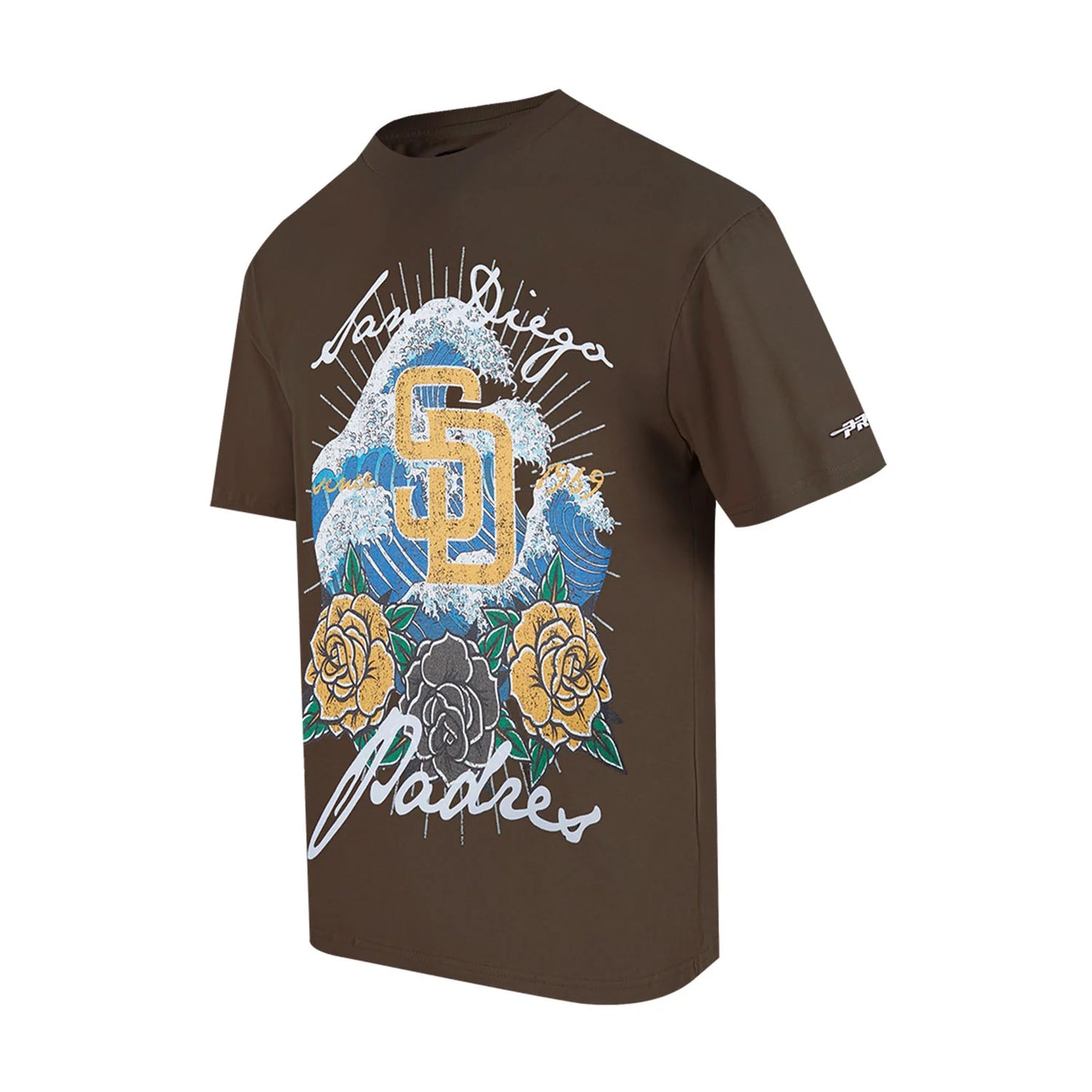 San Diego Padres Wave & Roses Tee -Mens