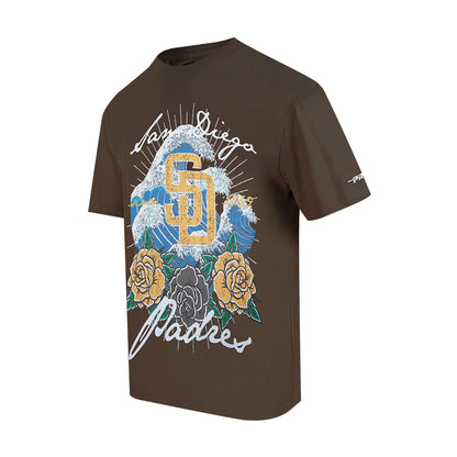 San Diego Padres Wave & Roses Tee -Mens