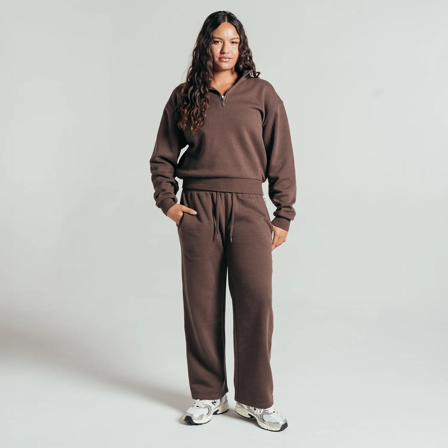 Open Hem Fleece Pant - Womens
