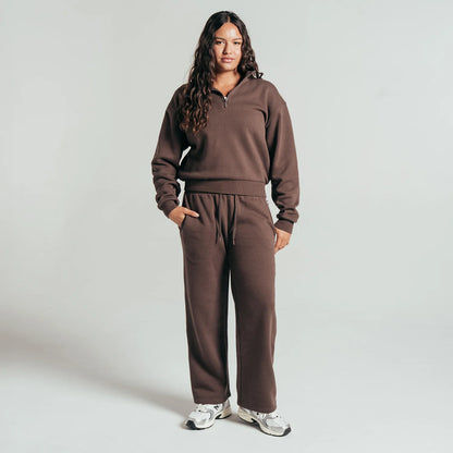 Open Hem Fleece Pant - Womens