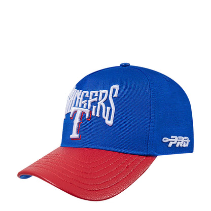 Rangers City Tour 2.0 Pinch Front 2-Tone Strapback