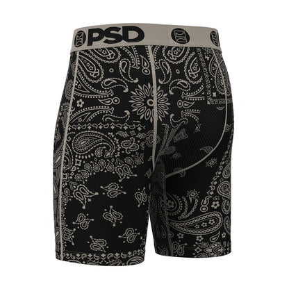 Khaki Paisley - Mens