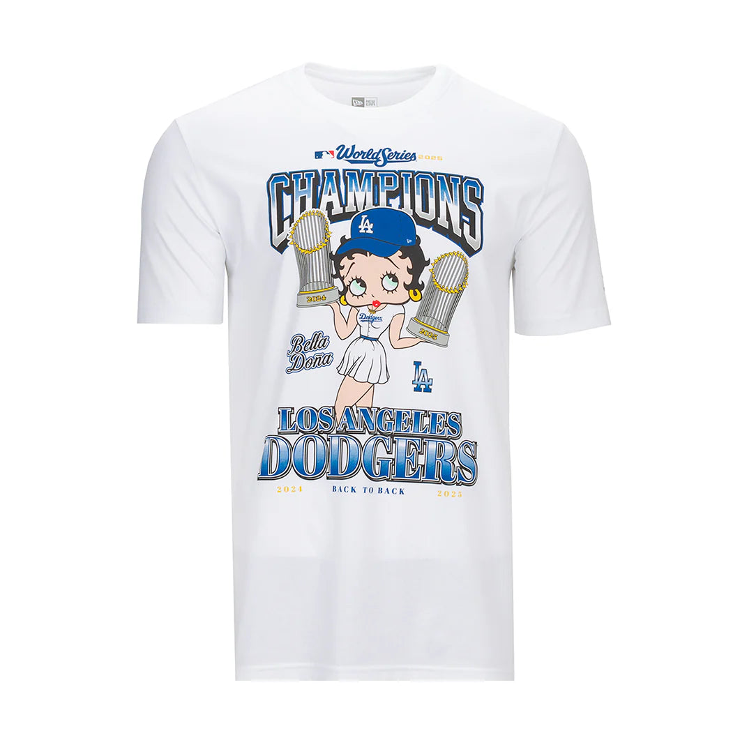 Dodgers WS x Betty x Bella Crew Neck Tee - Womens
