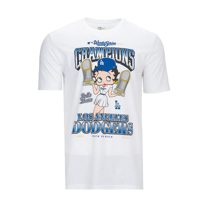 Dodgers WS x Betty x Bella Crew Neck Tee - Womens