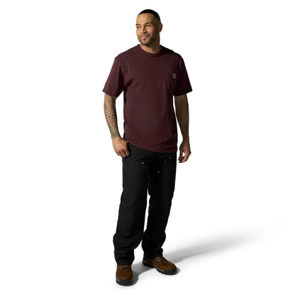 Loose Straight Firm Duck Dbl Front Dungaree -Mens