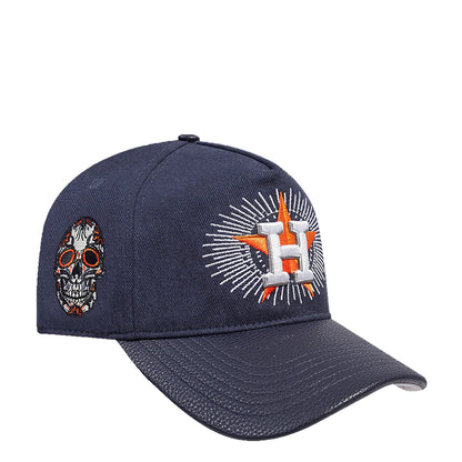 Astros Eternal Skull Pro Pinch Strapback