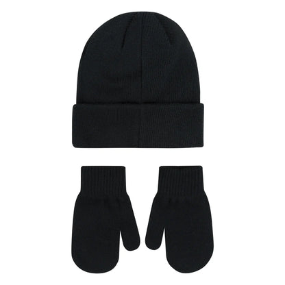 Kids Futura Beanie & Glove Set