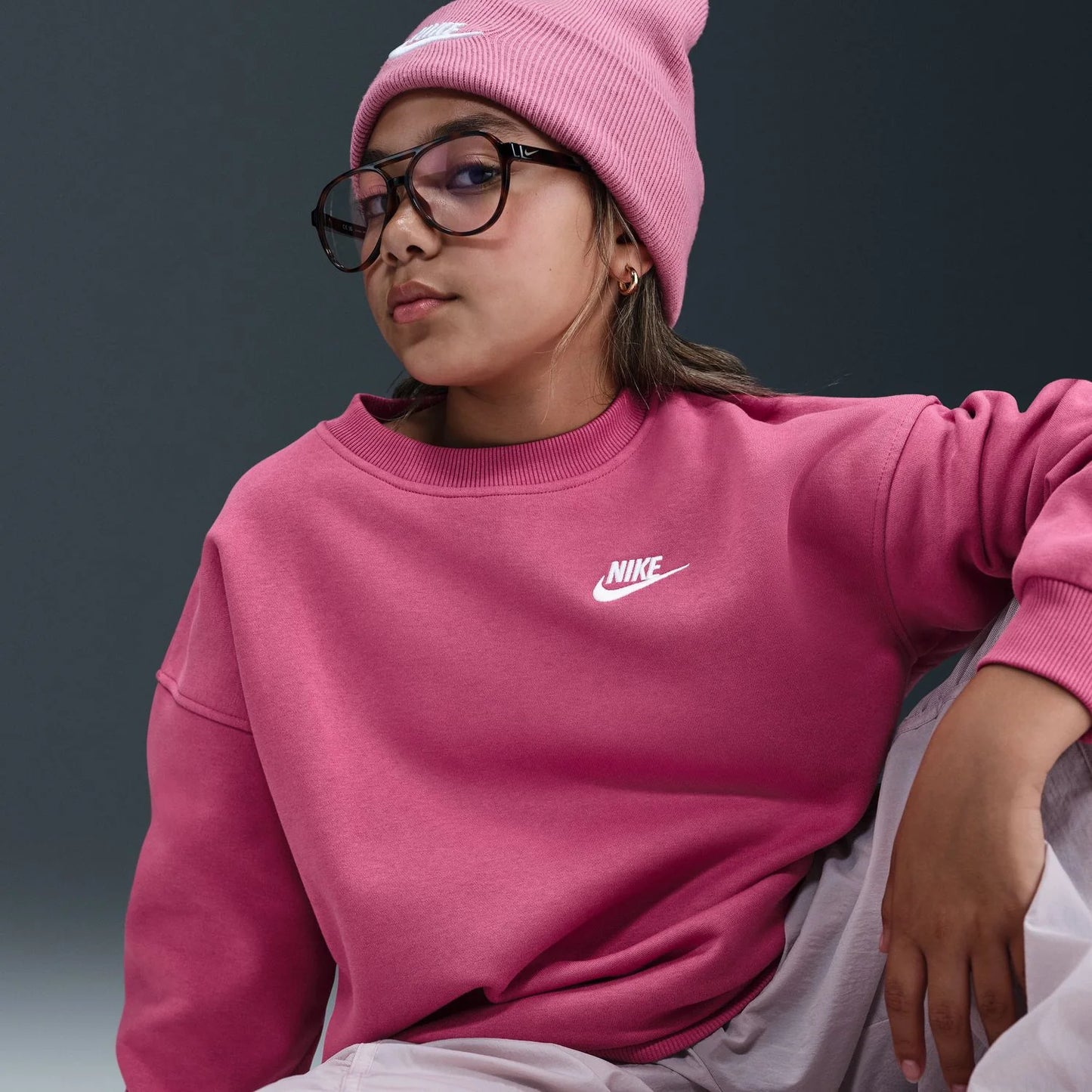 Club Fleece OS Crew - Youth