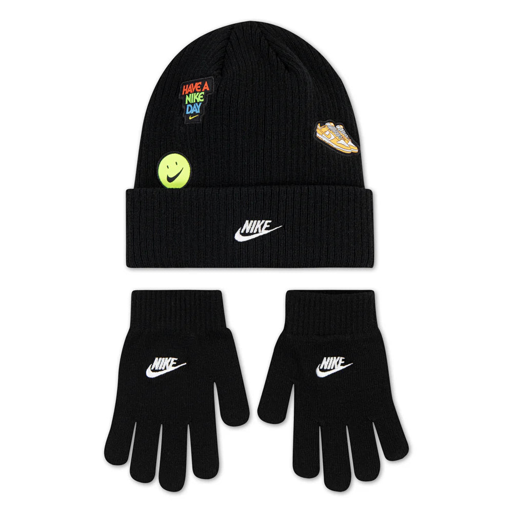 Youth Patch Beanie & Glove Set