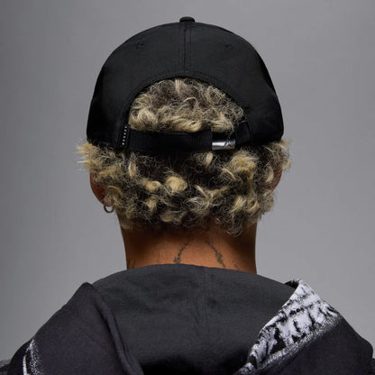 Jordan Rise Cap Structured Curved Bill Metal Jumpman Strapback
