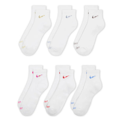 6 Pack Unisex Everyday Plus Cushioned Quarter