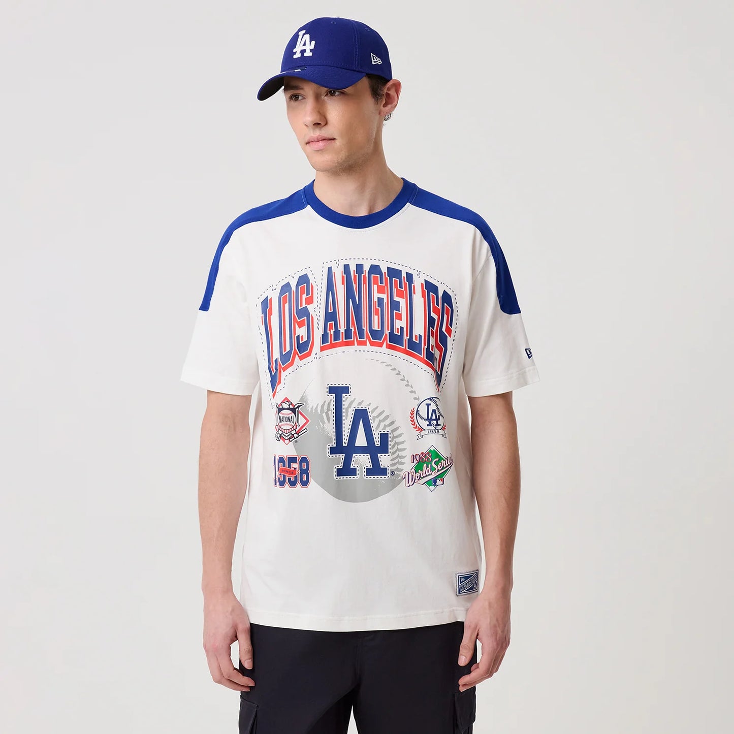 Los Angeles Dodgers Varsity Tee -Mens