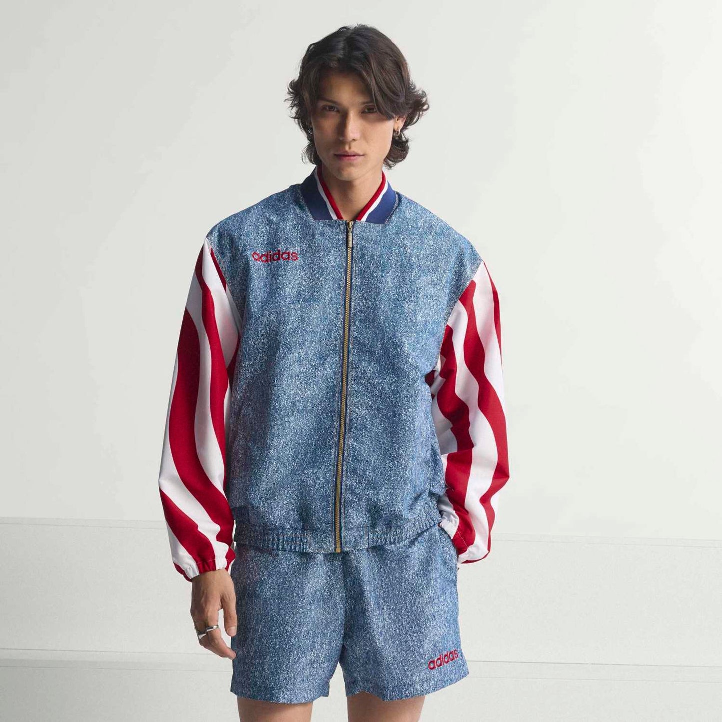 USA 94 Denim Bringback Track Top -Mens