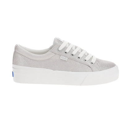 Jump Kick Duo Glitter Suede Lace Up Sneakers