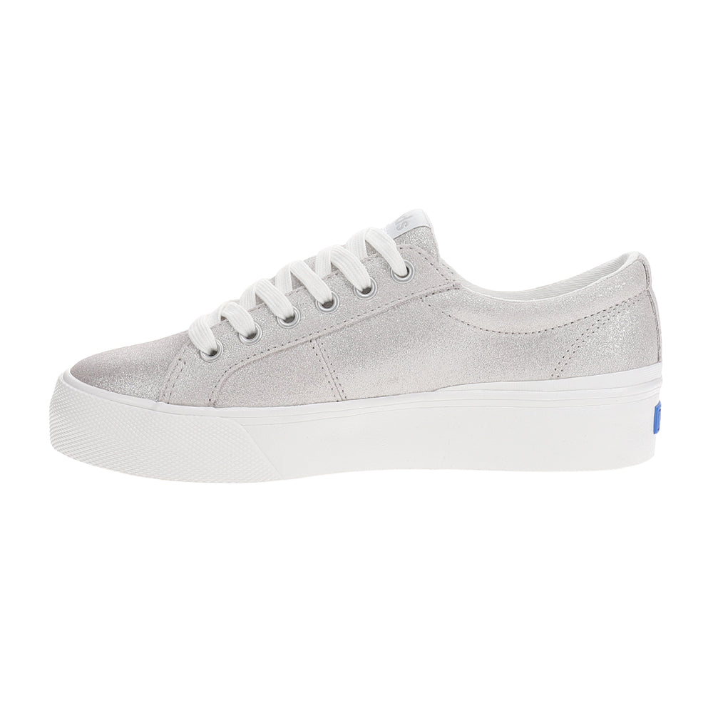 Jump Kick Duo Glitter Suede Lace Up Sneakers