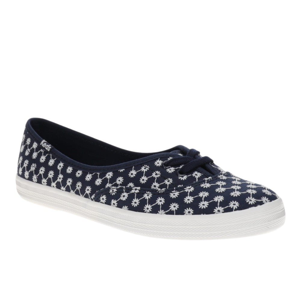 The Mini Daisy Eyelet Slip On Sneakers
