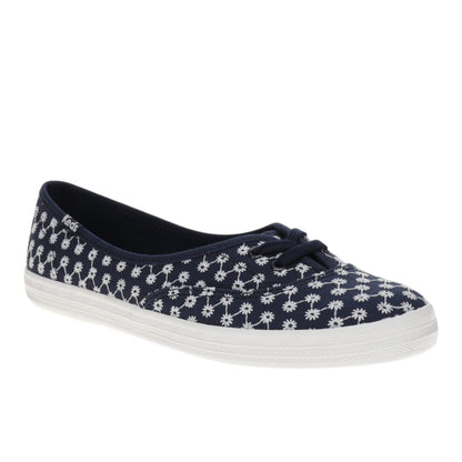The Mini Daisy Eyelet Slip On Sneakers