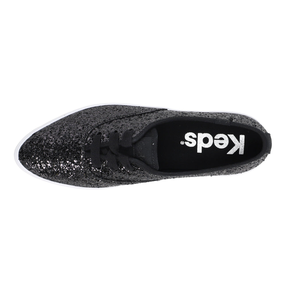 Point Glitter Celebrations Lace Up Sneakers